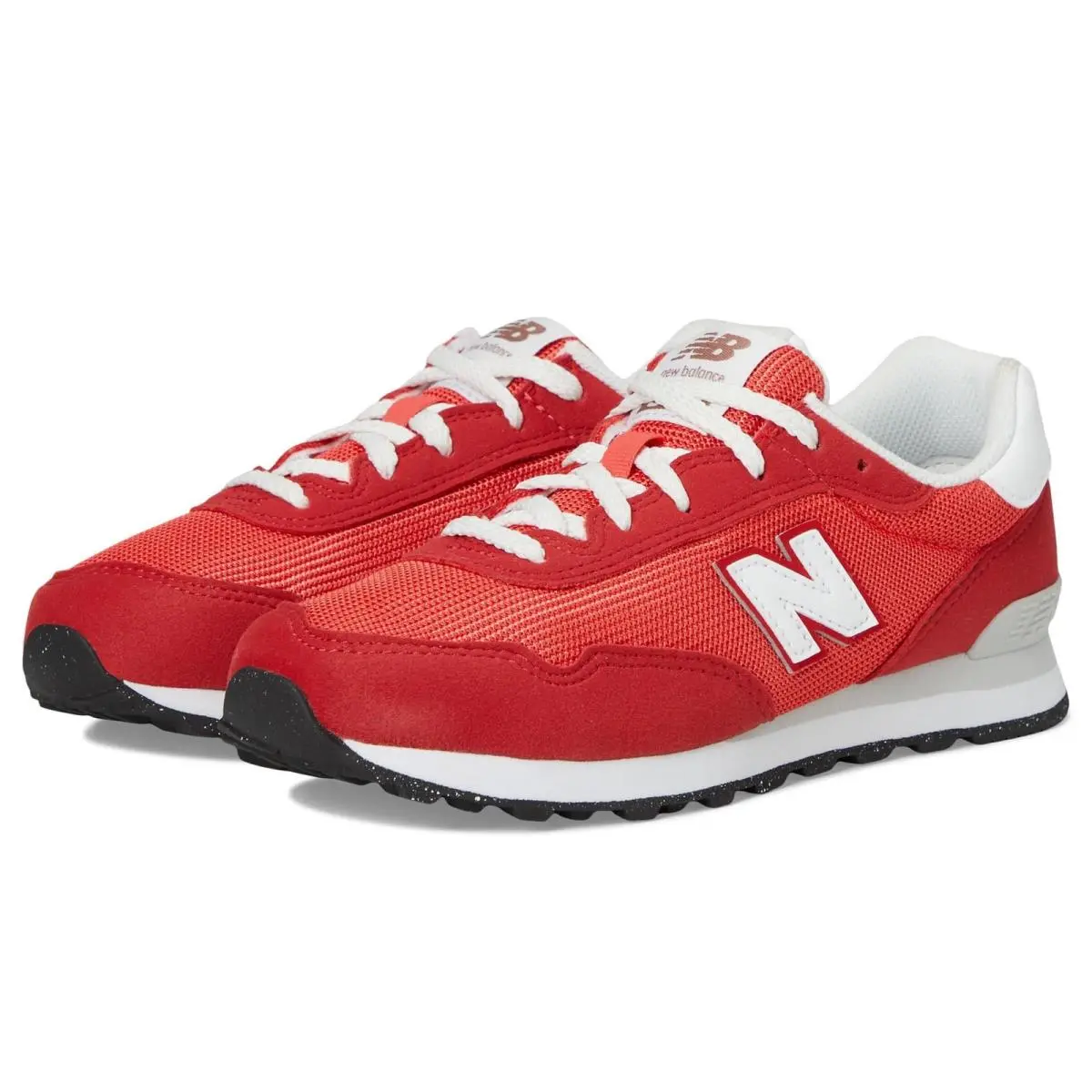 New Balance Kid`s 515 V1 Lace-up Sneaker Team Red/blast Red 2 M Little Kid