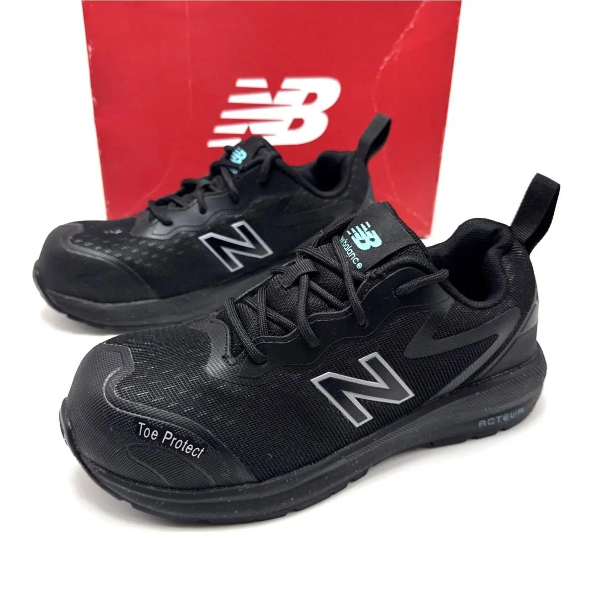 New Balance Logic Black Work Safety Shoes Womens Size 5.5 B