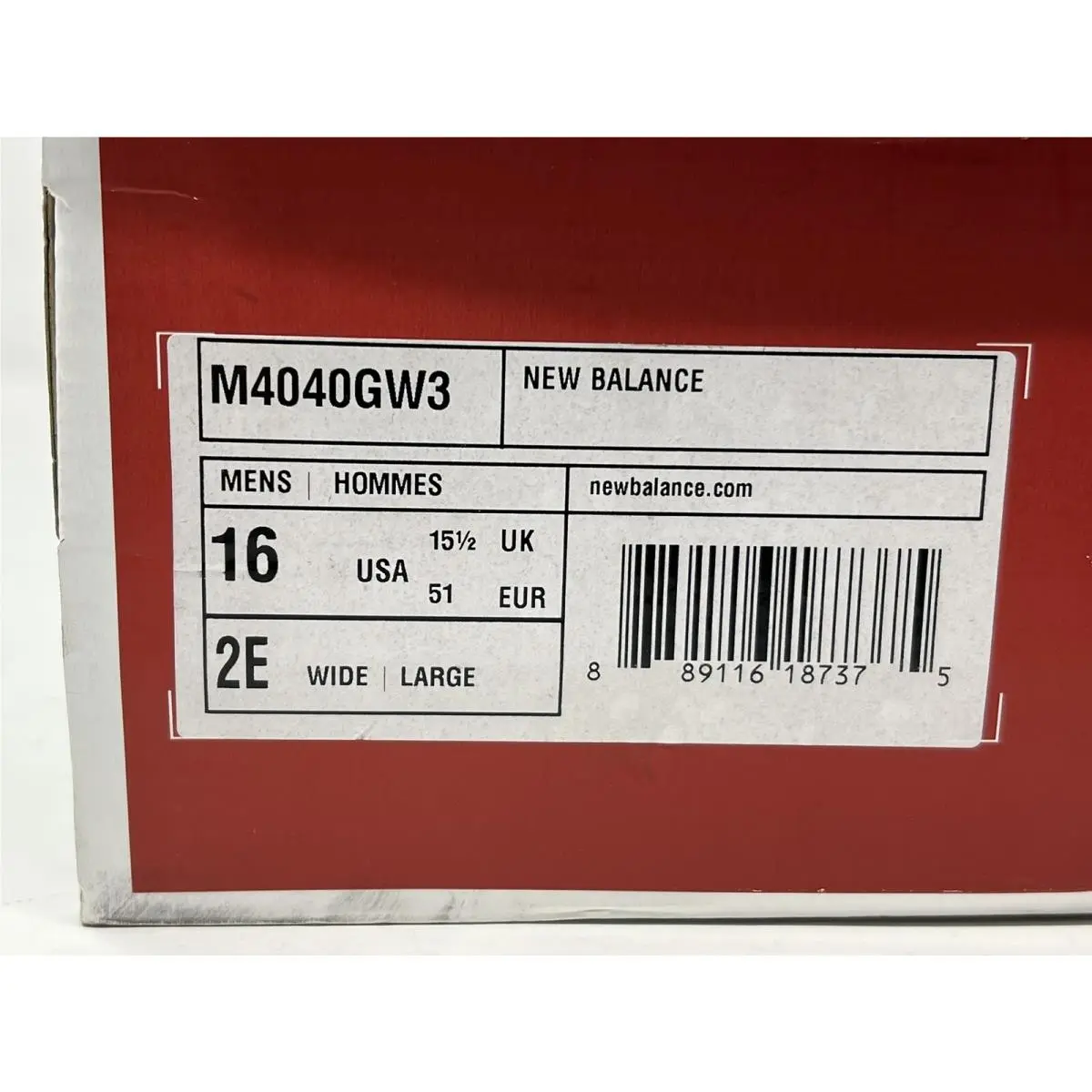 New Balance shoes - New Balance 4040 - M4040GW3 - Gray, Manufacturer: White 6