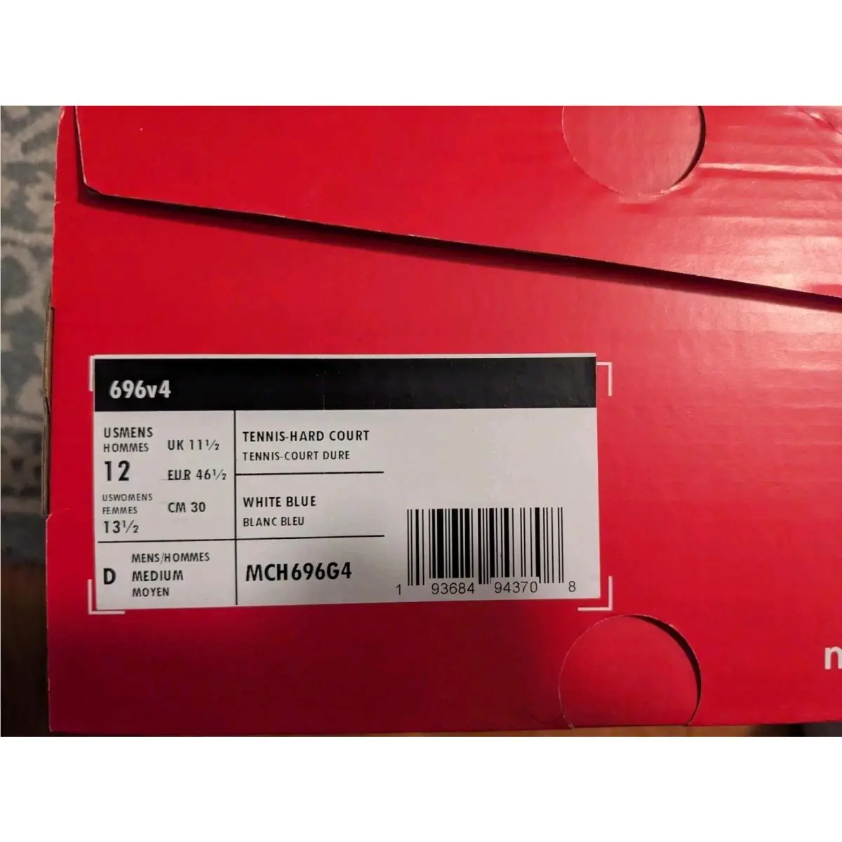 New Balance shoes - New Balance 696v4 - White 5