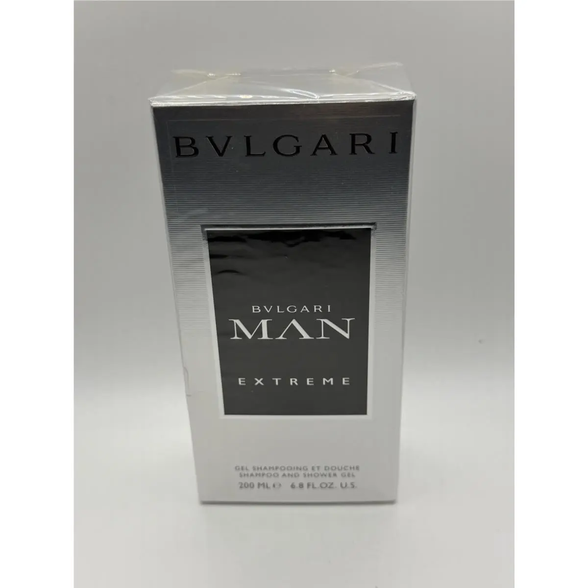 Bvlgari Man Extreme Shampoo and Shower Gel 6.8 Oz Hard To Find