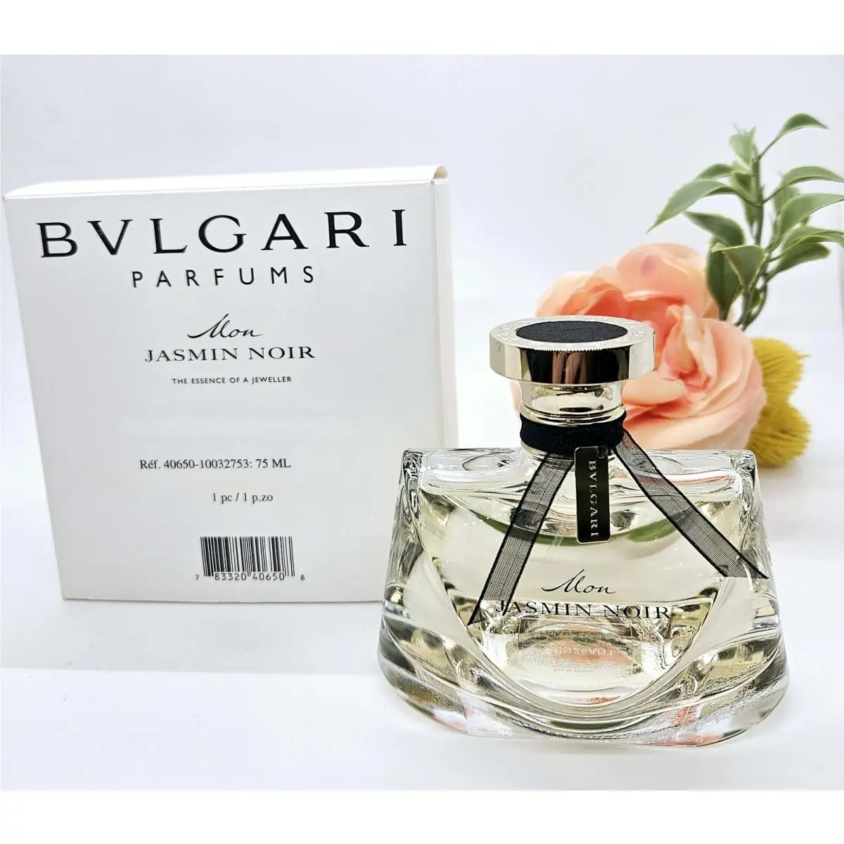 Bvlgari Mon Jasmin Noir The Essence Of A Jeweller Women`s Edp 75ml 2.5 oz Tstr
