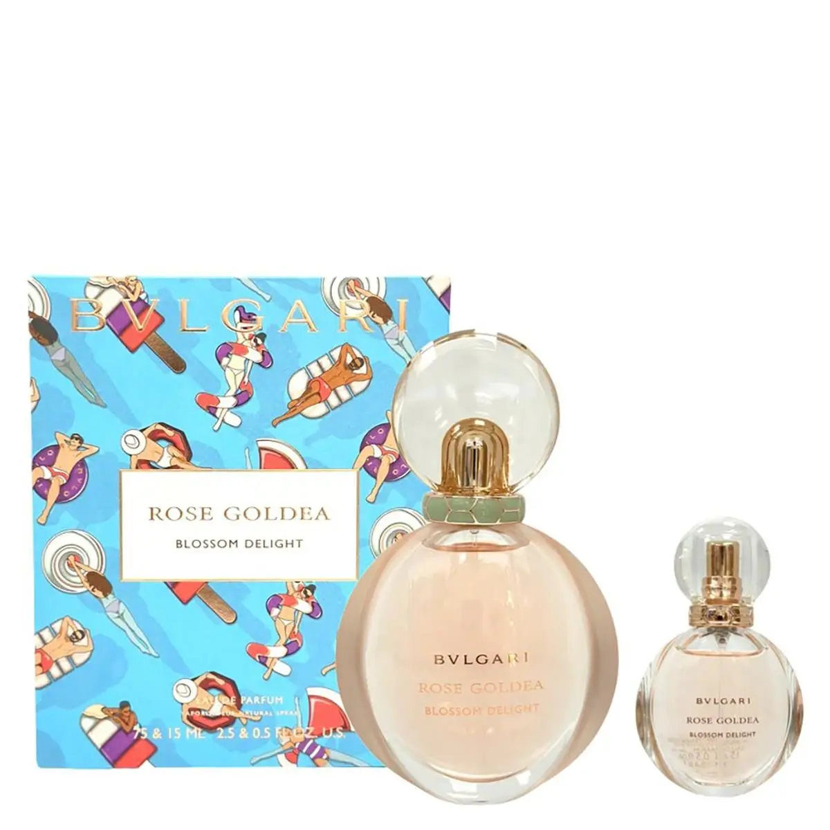 Bvlgari Ladies Rose Goldea Blossom Delight 2pcs Edp Gift Set Fragrances