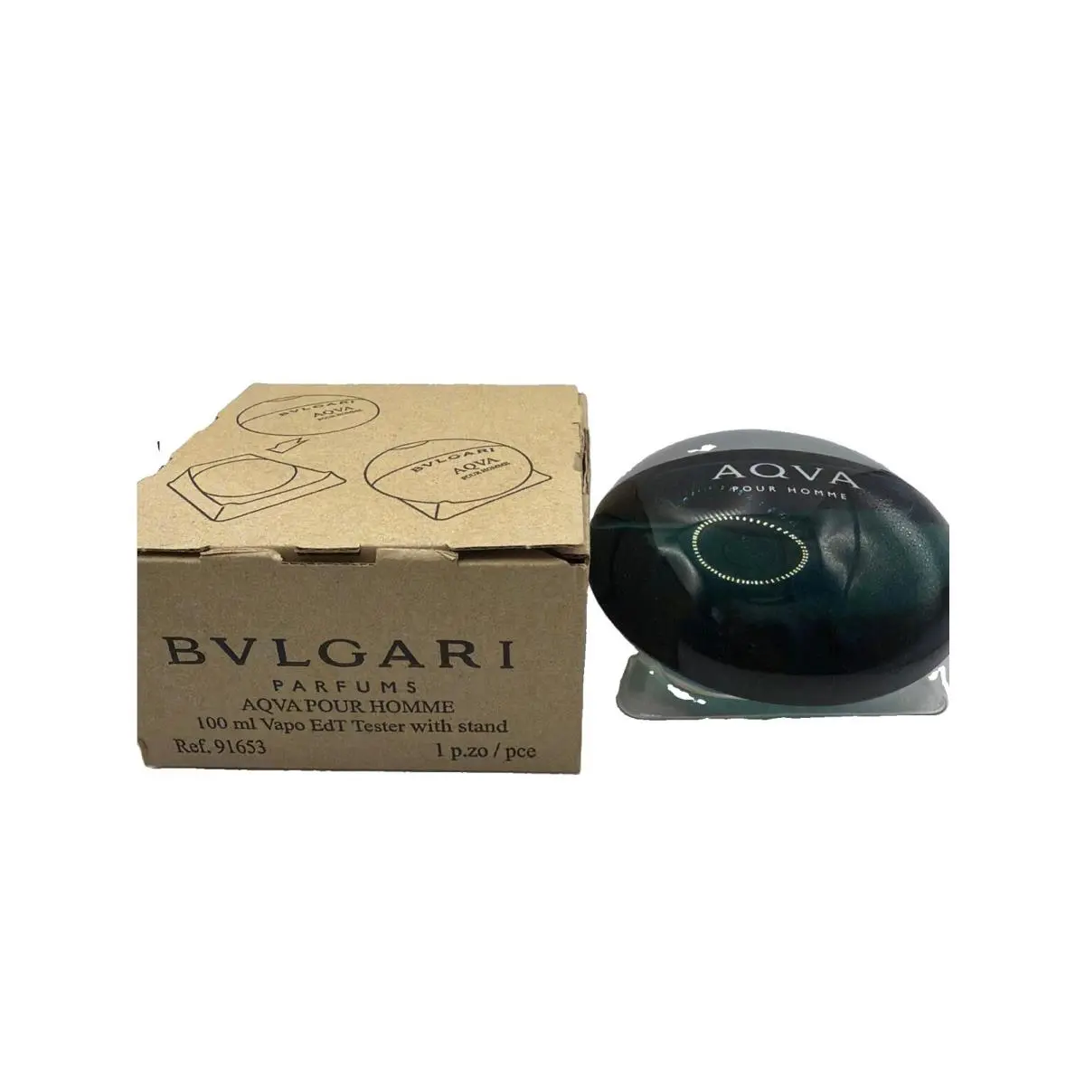Bvlgari Aqva Pour Homme Cologne For Men Edt 3.4 oz Tester