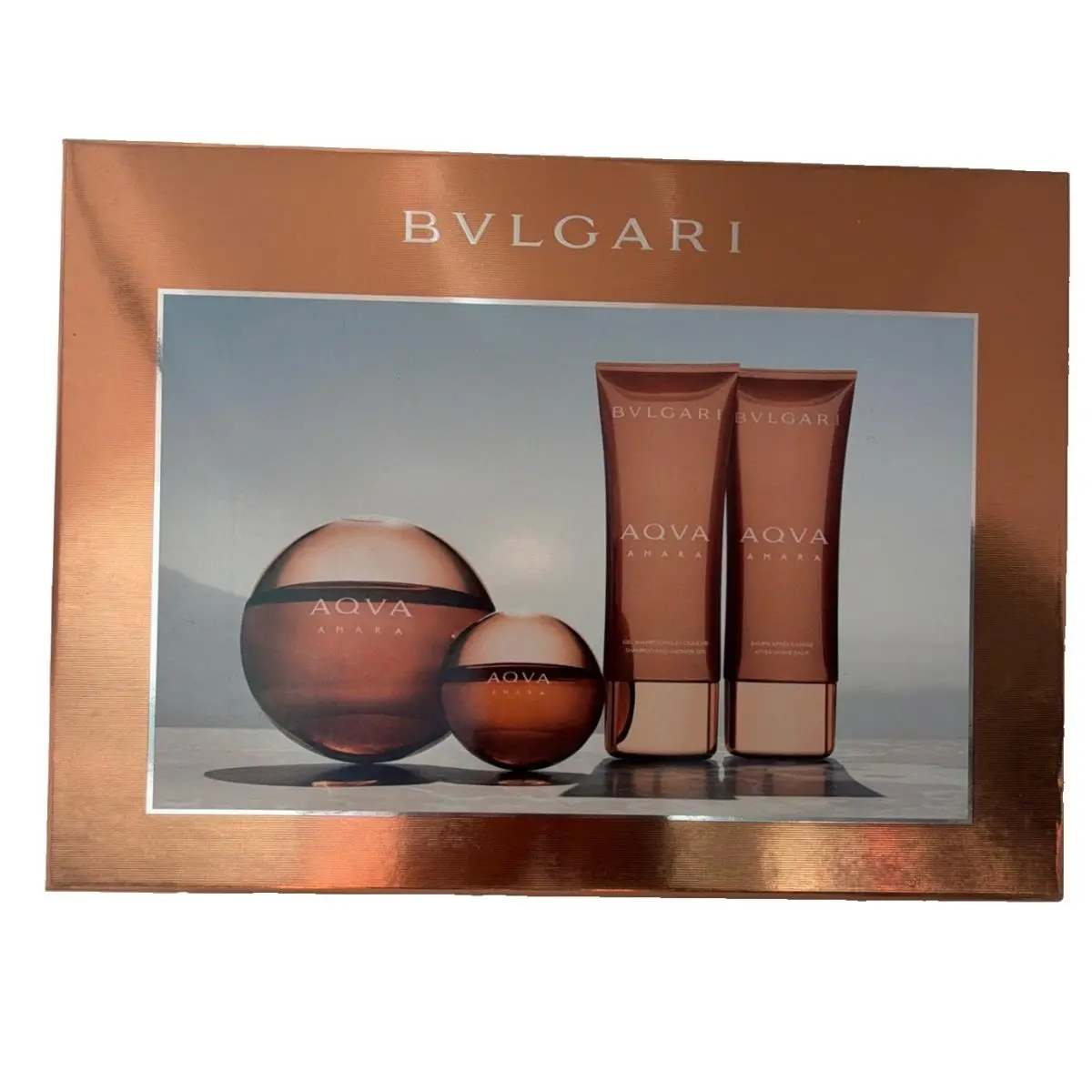 Bvlgari Aqva Amara By Bvlgari 4 Pcs Gift Set For Men