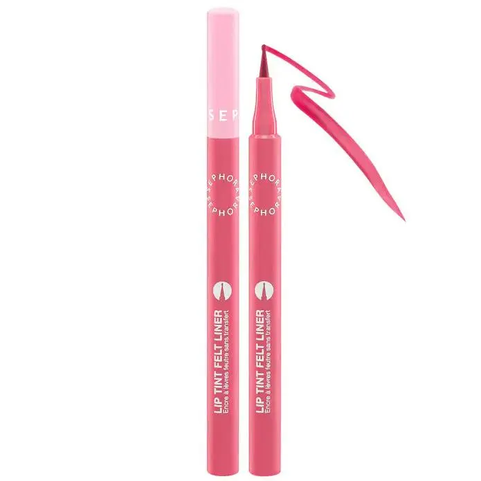 Sephora 100%Authentic Lip Tint Felt Lip Stain Liner 4shades 0.03 oz/1 g