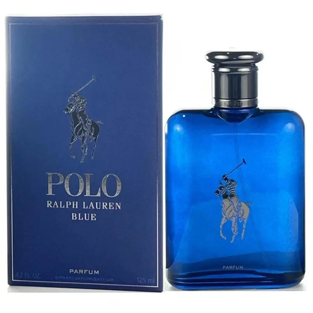 Ralph Lauren Polo Blue 4.2 Oz Parfum Spray Men`s