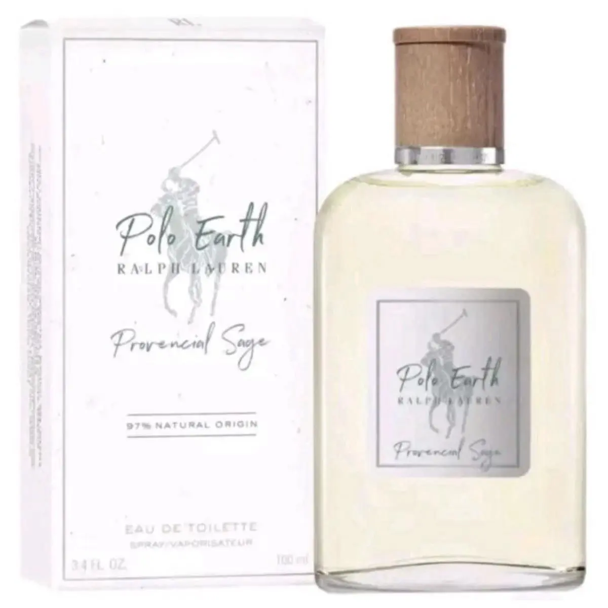 Ralph Lauren Polo Earth Provencial Sage Eau De Toilette Spray 3.4 OZ