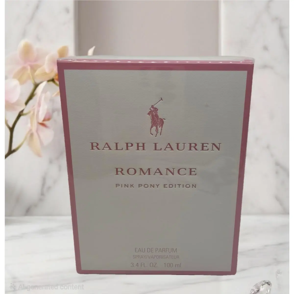 Ralph Lauren Pink Pony Romance Limited Edition Eau DE Parfum 3.4 OZ 100 ml