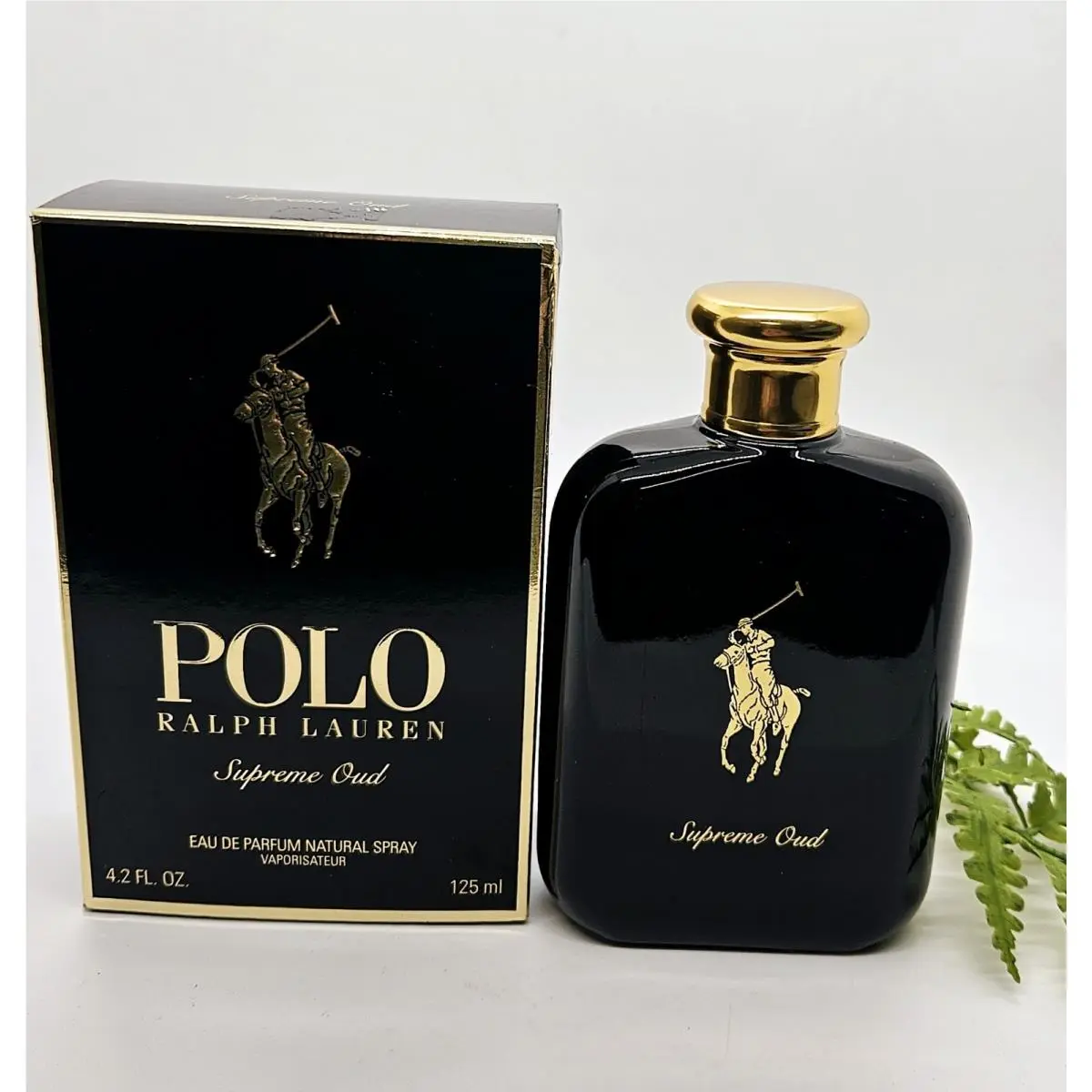Ralph Lauren Polo Supreme Oud 125ml 4.2 oz Eau de Parfum For Men Classic