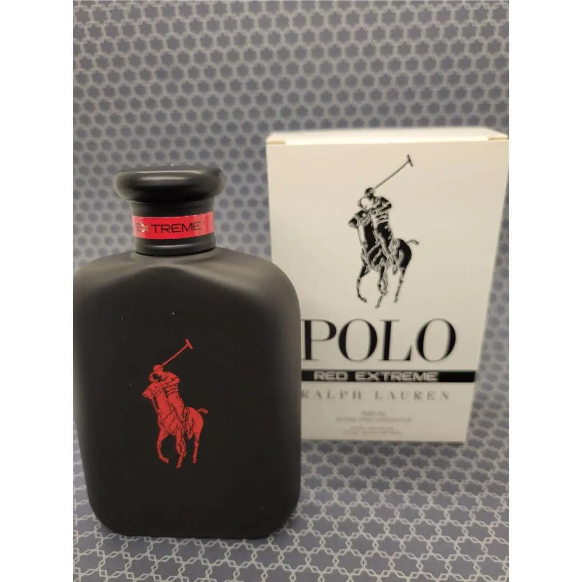 Polo Red Extreme By Ralph Lauren 4.2 oz / 125ml Parfum Spray Tstr Old Fomular