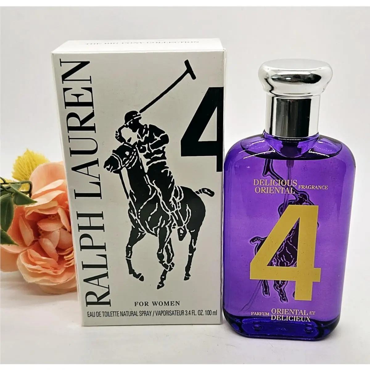 Ralph Laurent The Big Pony Collection 4 For Women 3.4 / 100 ml Edt Tstr