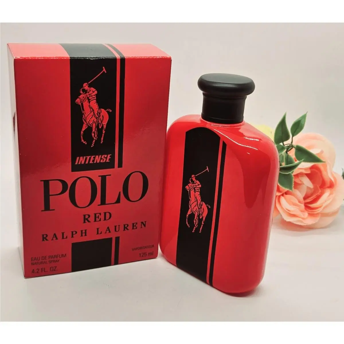 Polo Red Intense by Ralph Lauren 4.2 oz / 125 ml Edp Spray For Men