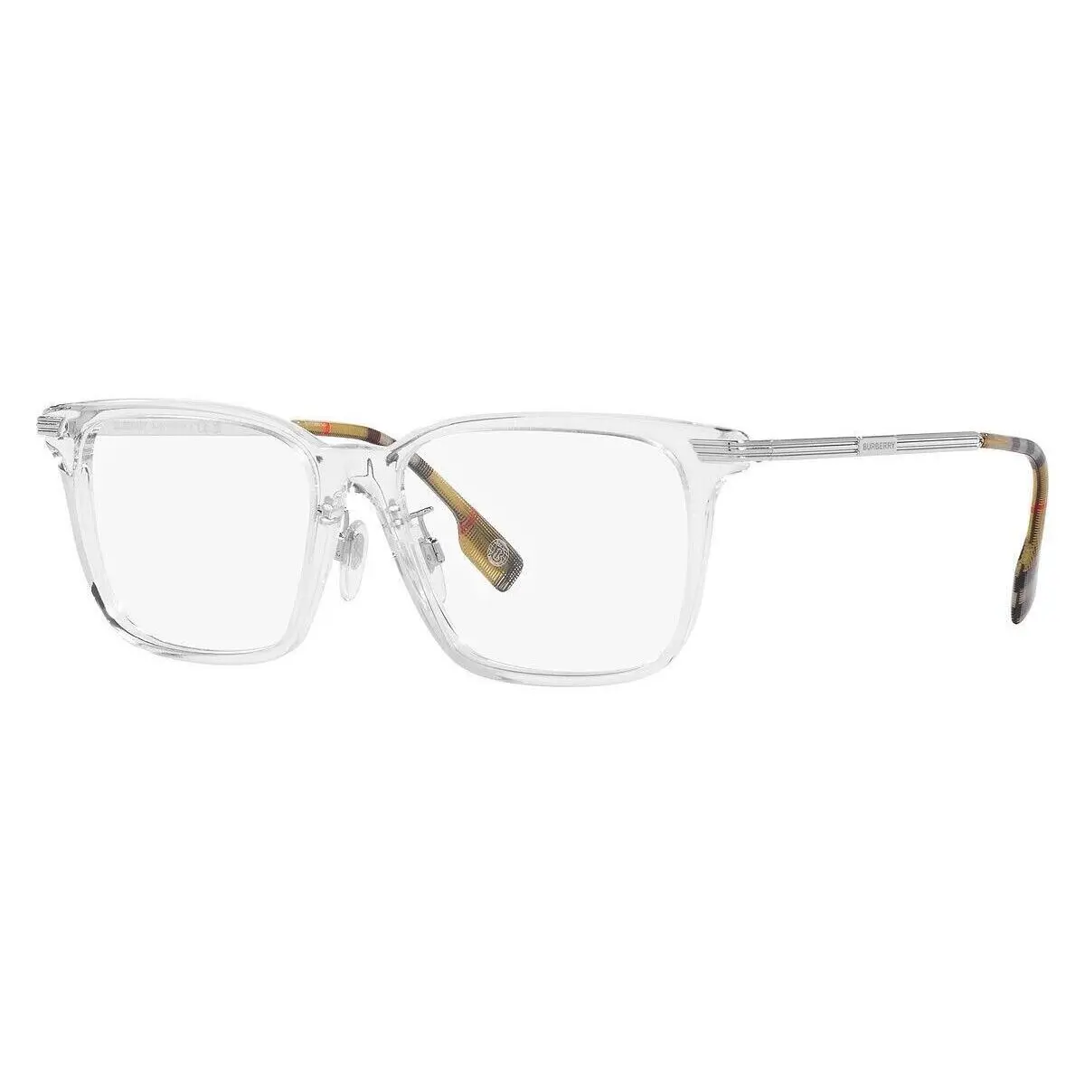 Burberry Ellis BE2378F 3024 55 Eyeglasses Transparent and Silver Optical Frame