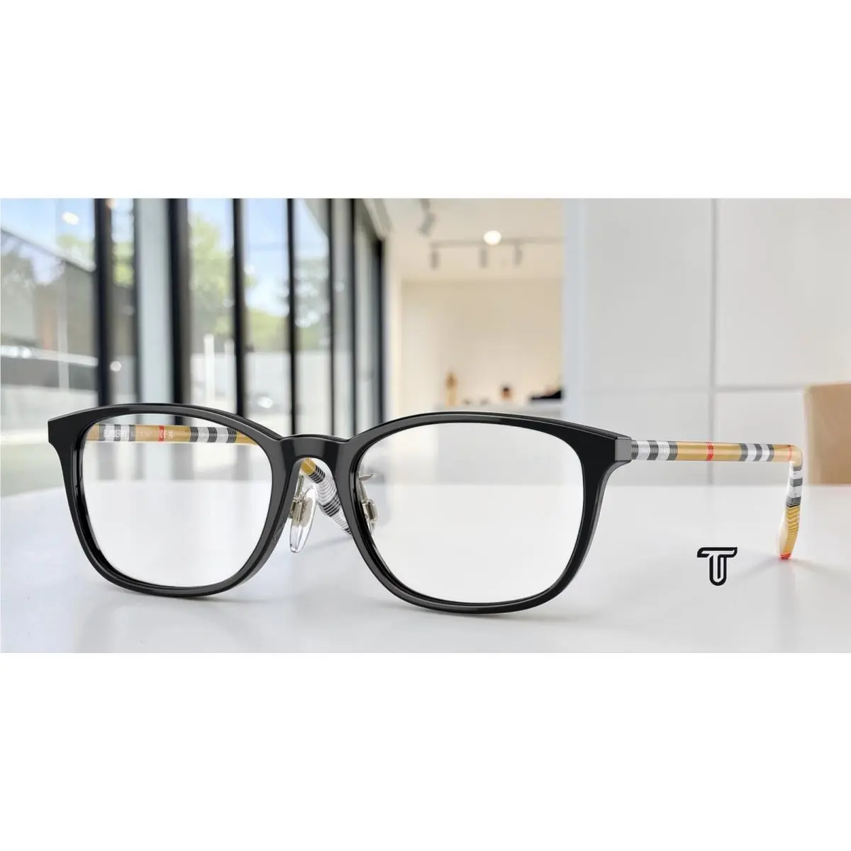 Burberry BE2371D 3853 Black Demo Lens 53 mm Women`s Eyeglasses