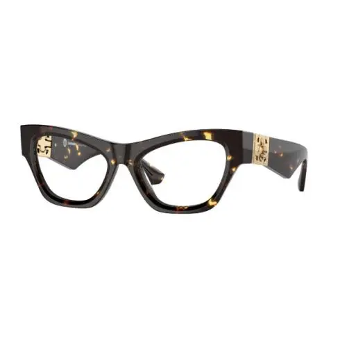 Burberry BE2405U 4106 51 Eyeglasses Glasses Crystal Yellow Brown Havana W/case
