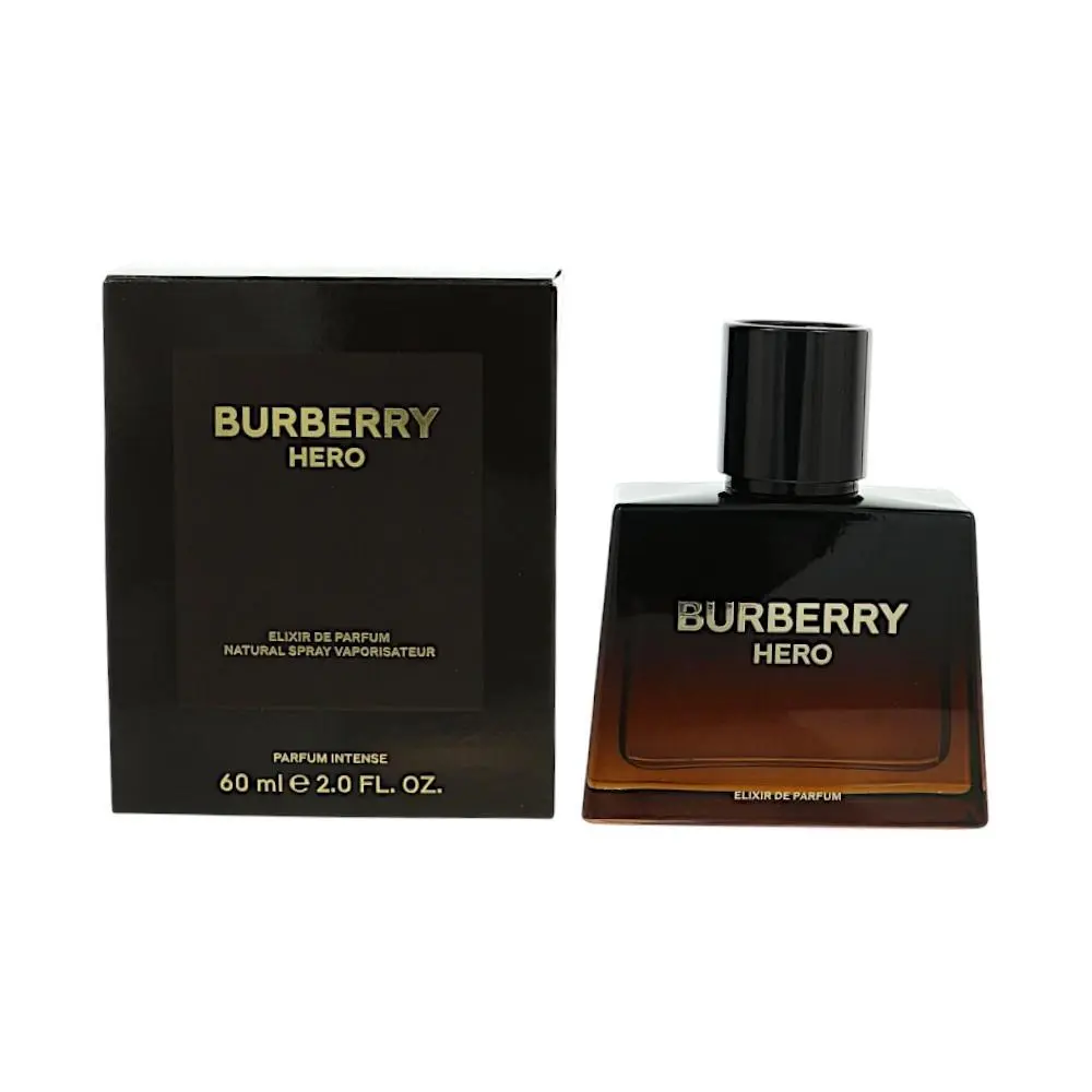 Burberry Hero Elixir by Burberry Box For Men 2 Oz Eau De Parfum Spray