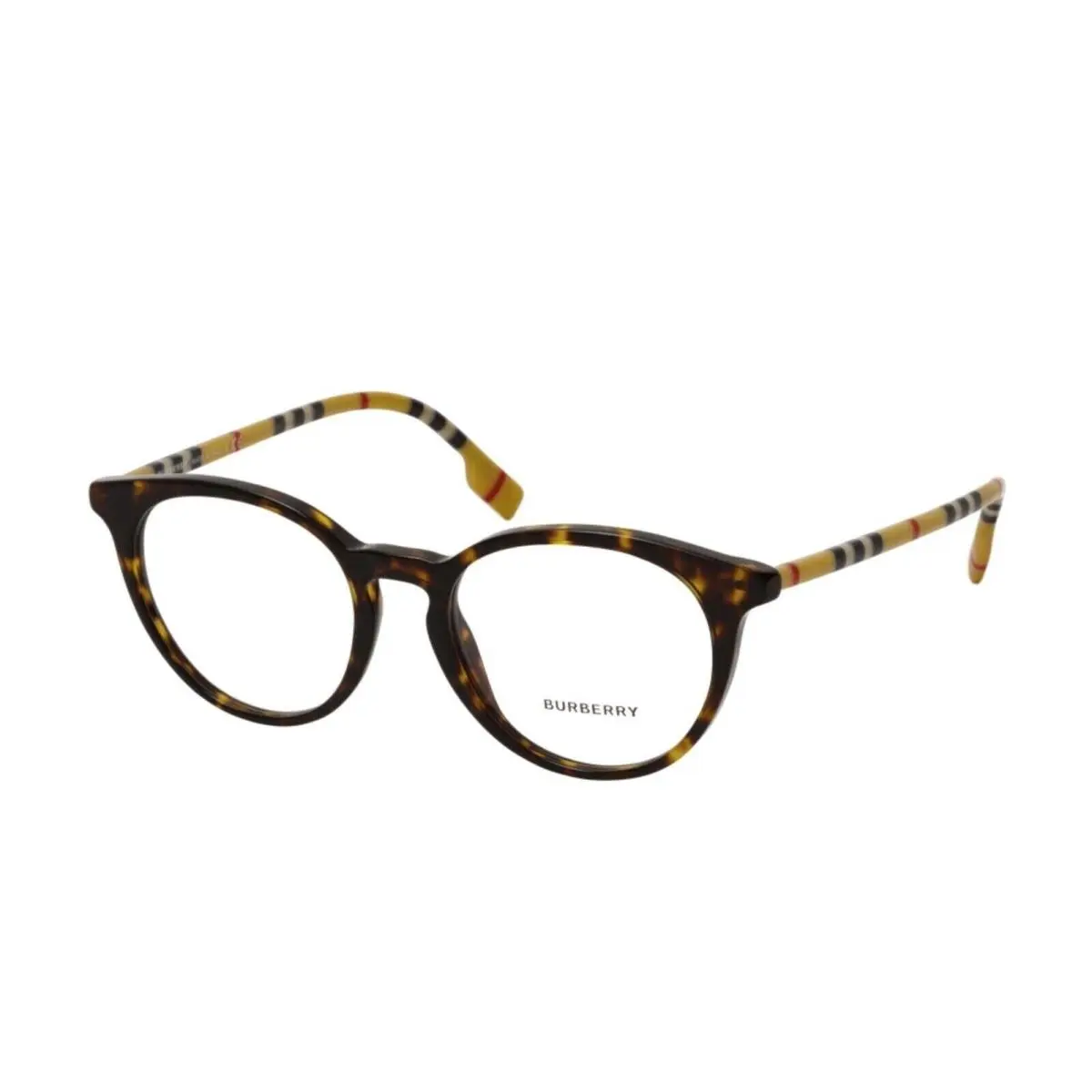Burberry BE2318 3854 Havana Round Women`s Eyeglasses 49 mm