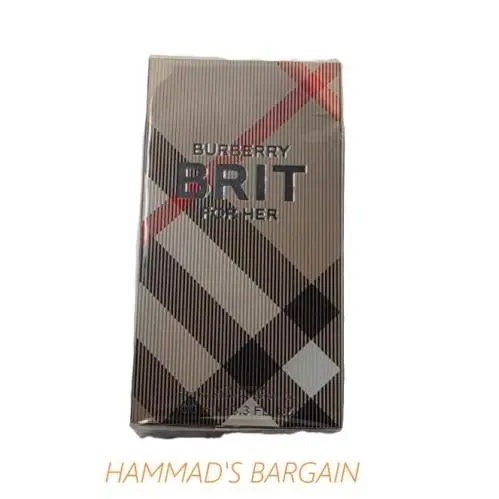 Burberry Brit For Her Eau DE Parfum 3.3 OZ Women’s Perfume – • Factory Seale