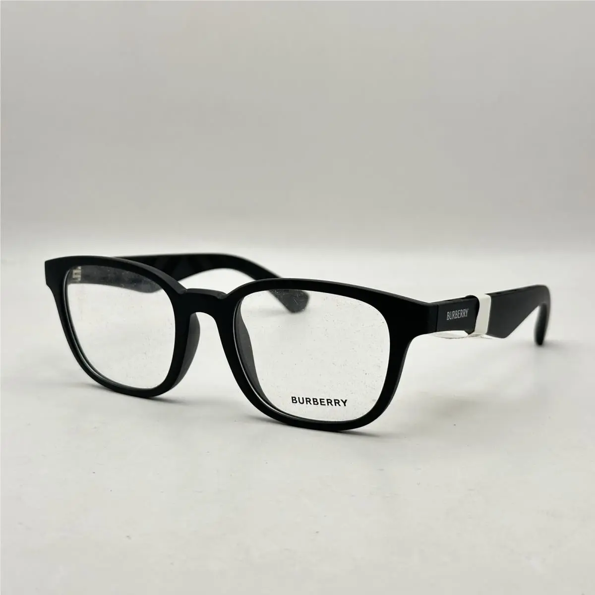 Burberry Womens Square Thick Full Rim Eyeglasses BE2433U Black