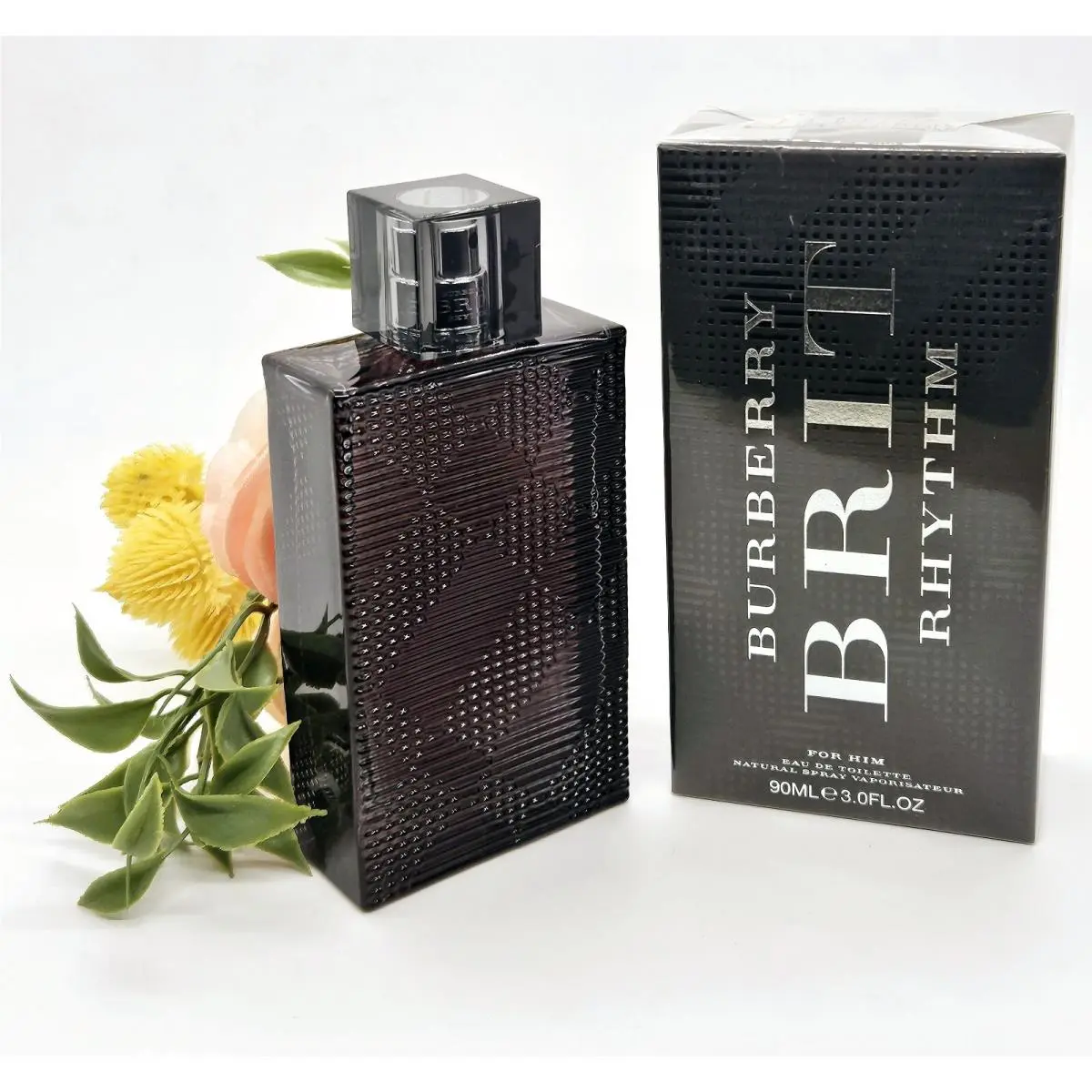 Burberry Brit Rhythm 90ml / 3 oz Edt Spray For Men Rare
