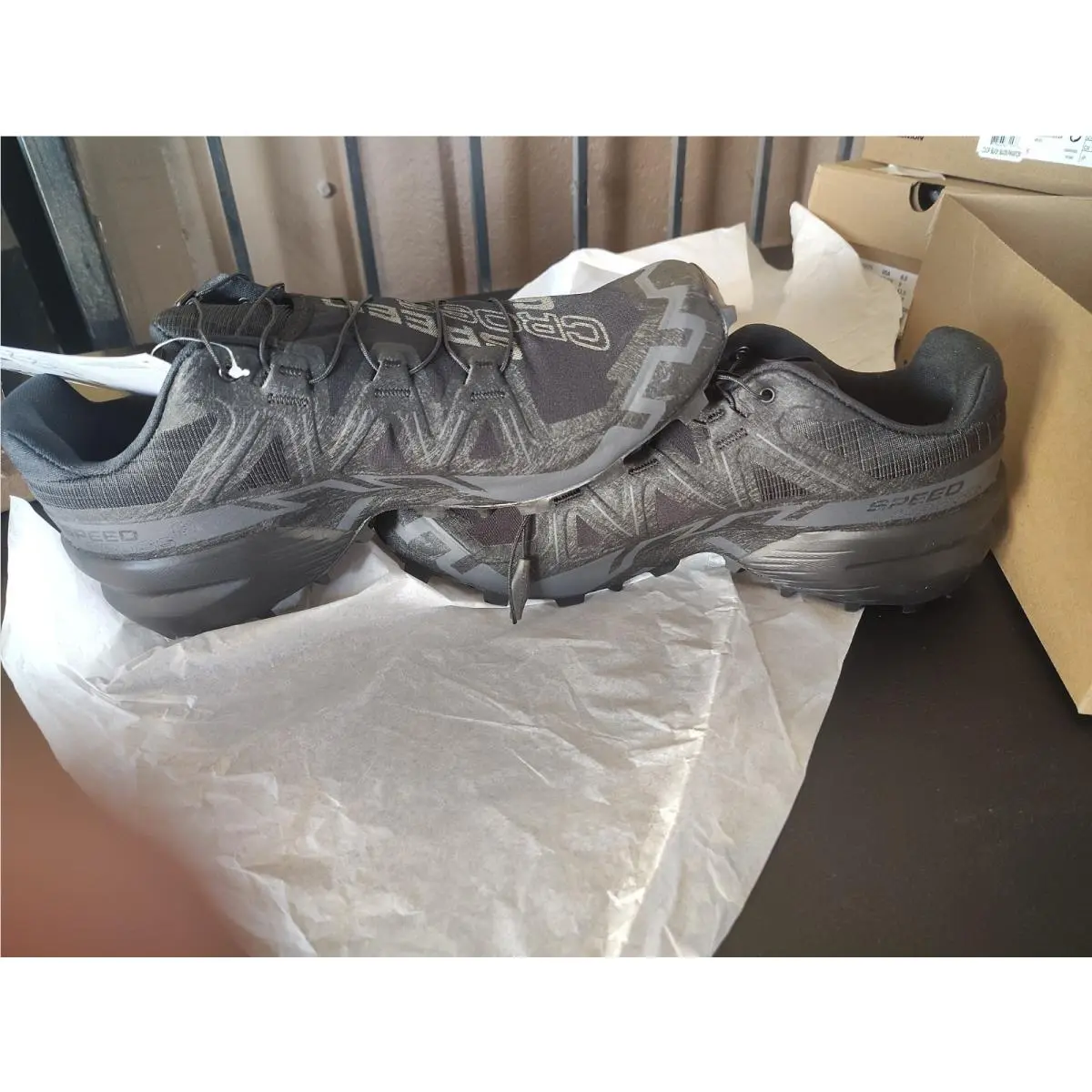 Salomon shoes - Salomon Speedcross 6 - Speedcross - 417379 34 V0 - Black (UPC: 0737566872399) 0