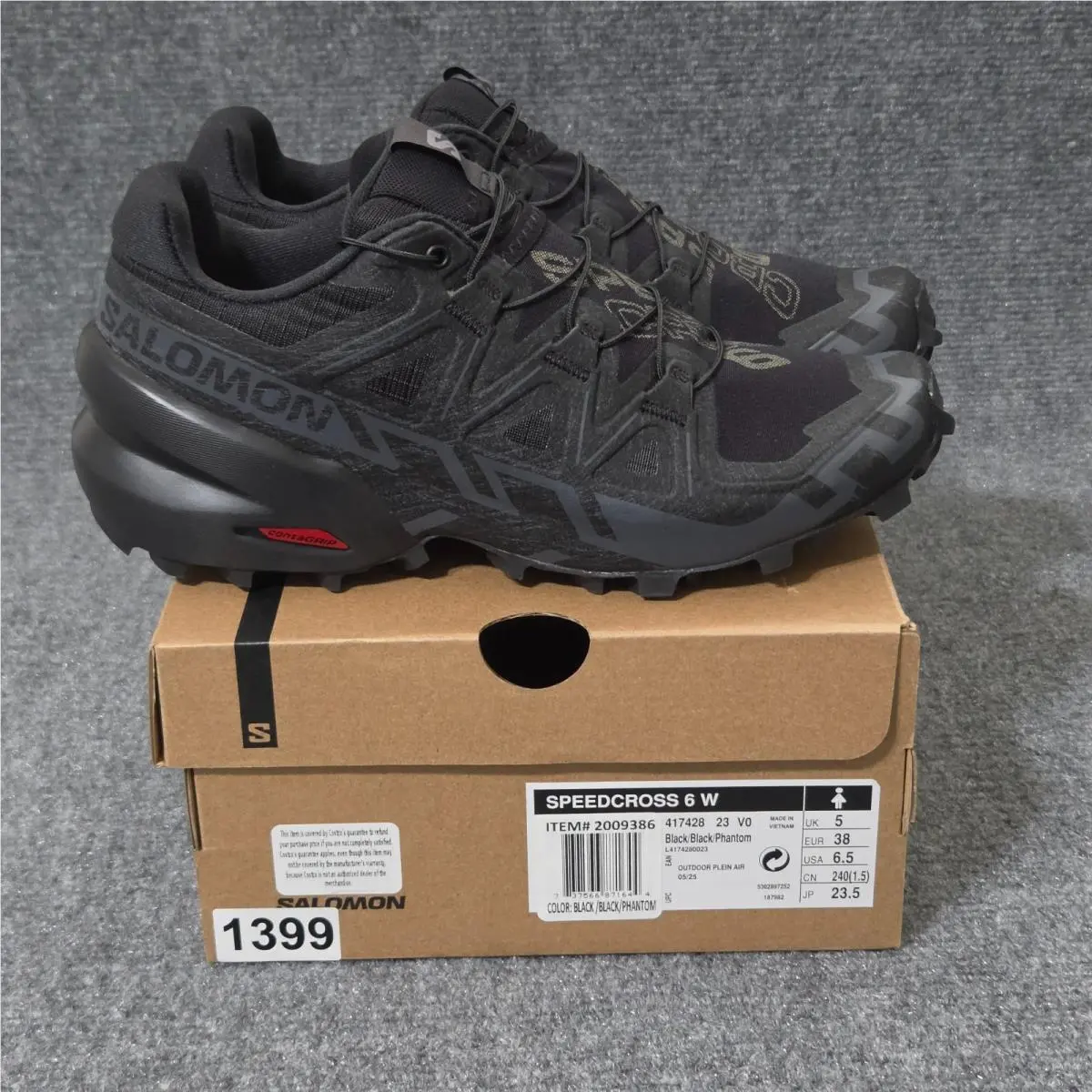 Salomon shoes - Salomon Speedcross 6 - Speedcross - Black 0