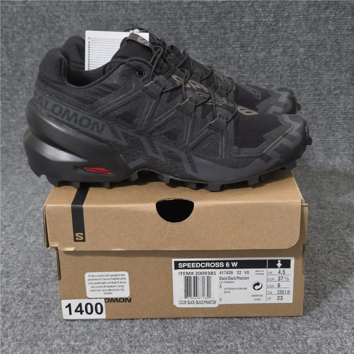Salomon shoes - Salomon Speedcross 6 - Speedcross - Black 0