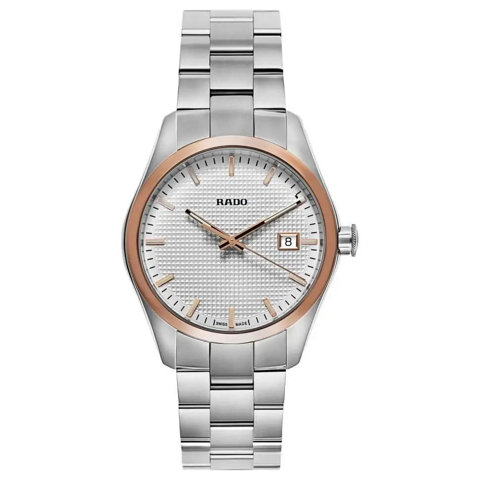 Rado Hyperchrome R32976123 Silver Dial Ceramos Case Women`s Watch