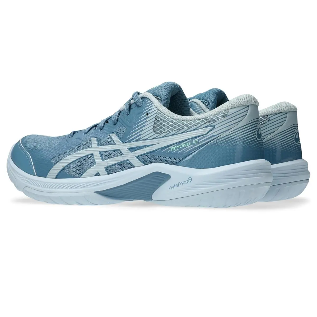 Asics shoes - Saba Blue/Cool Grey 6