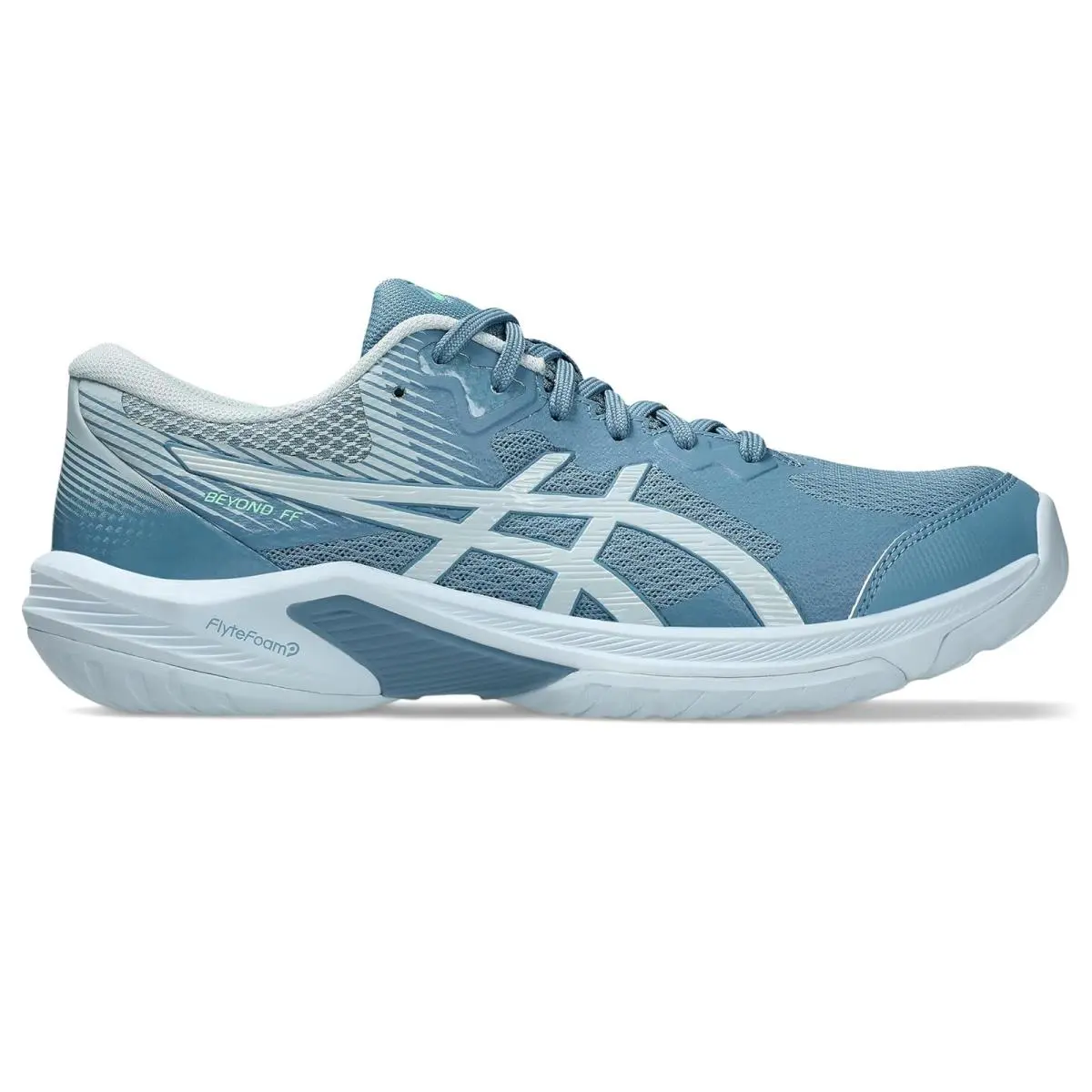 Asics shoes - Saba Blue/Cool Grey 7