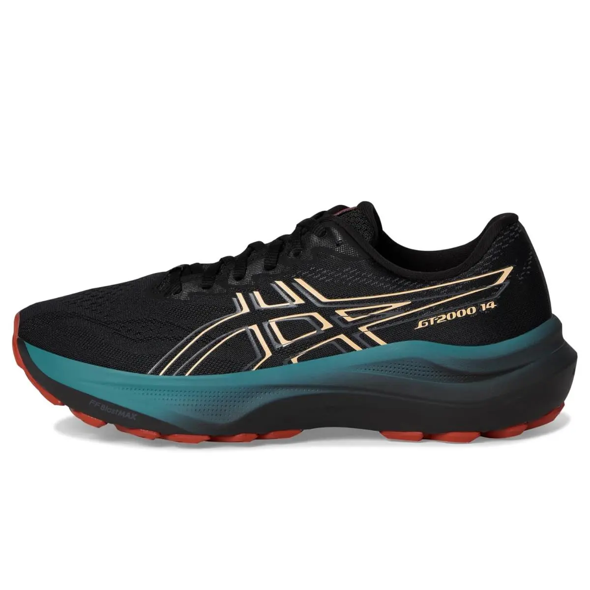 Asics shoes - Black/Apricot Crush 2
