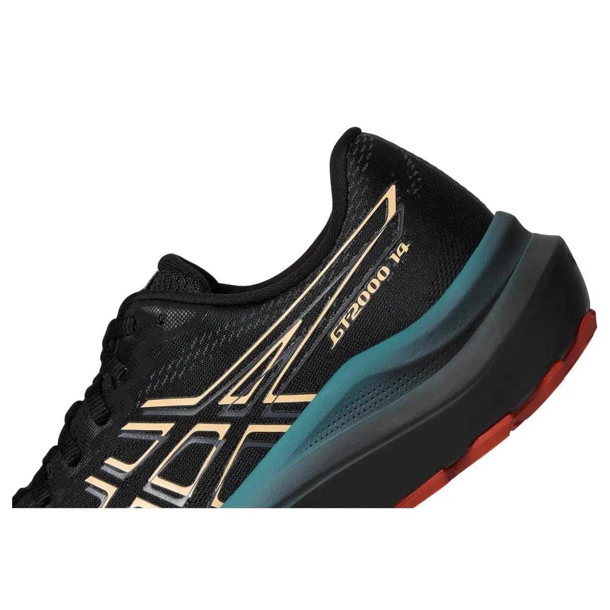 Asics shoes - Black/Apricot Crush 4