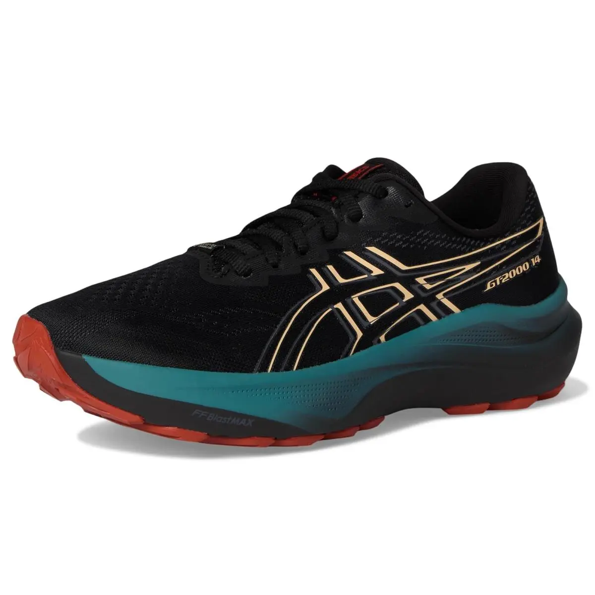 Asics shoes - Black/Apricot Crush 5