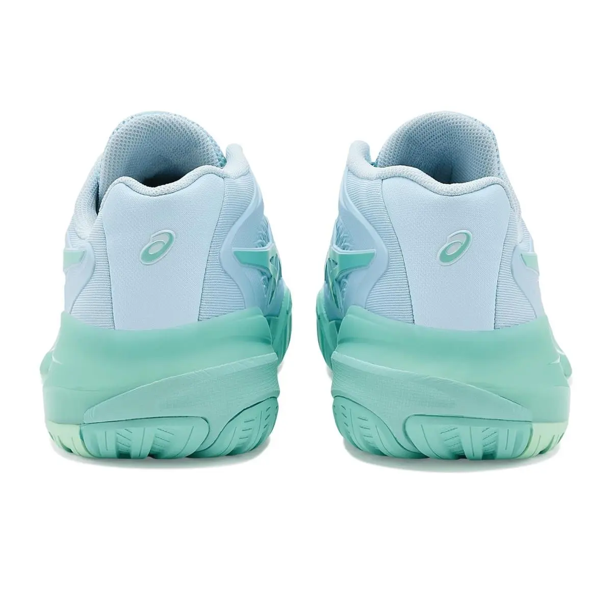 Asics shoes - Light Blue/Oasis Green 5