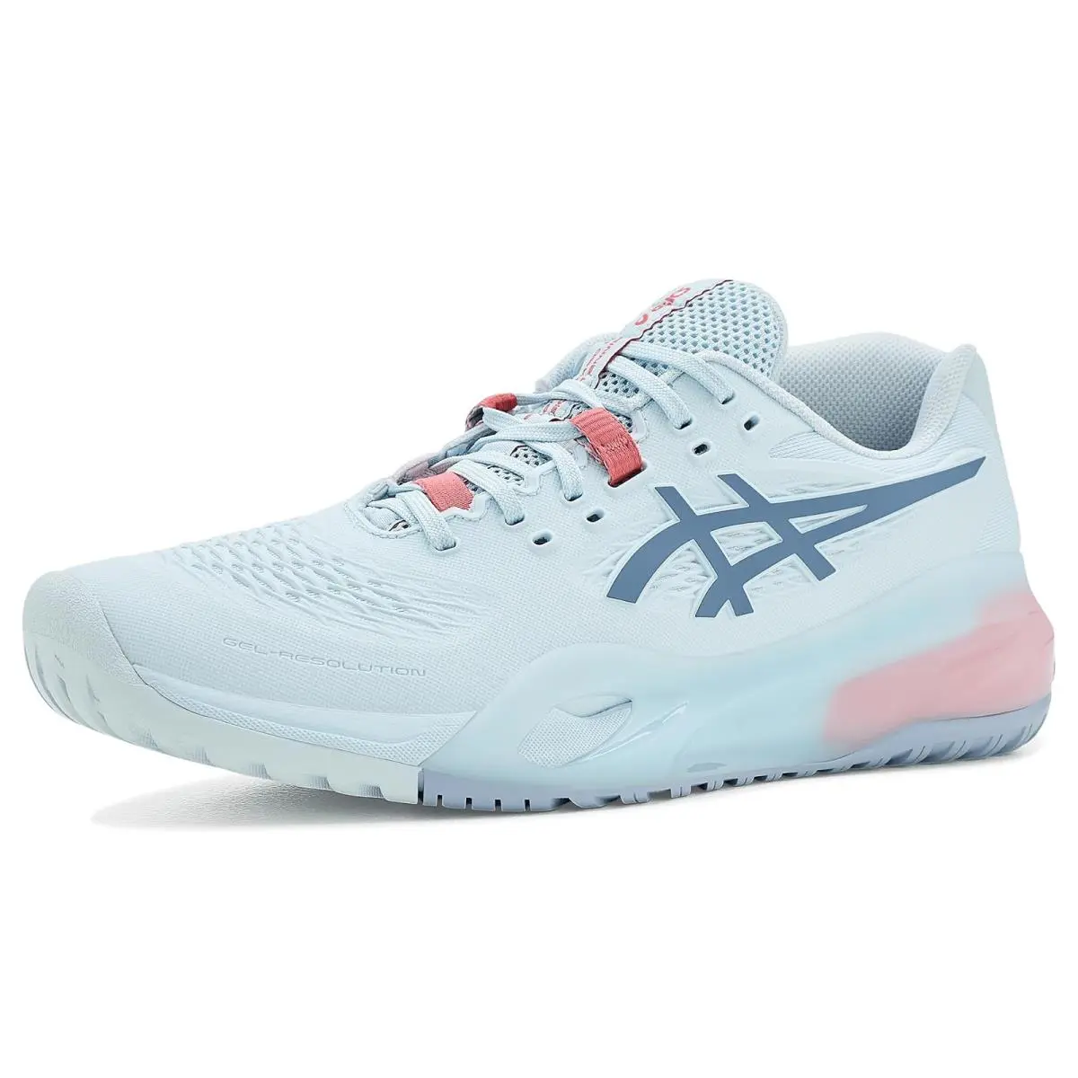 Asics shoes - Light Blue/Oasis Green 13