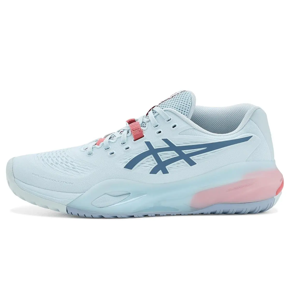 Asics shoes - Light Blue/Oasis Green 16