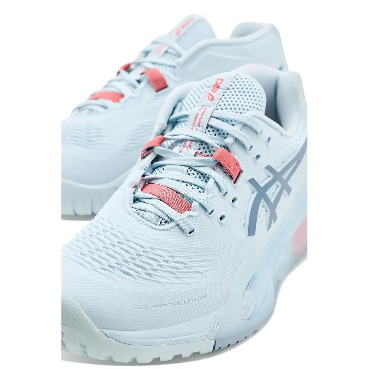 Asics shoes - Light Blue/Oasis Green 18
