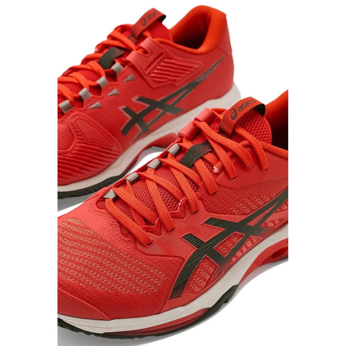 Asics shoes - Cherry Tomato/Vintage Khaki 4