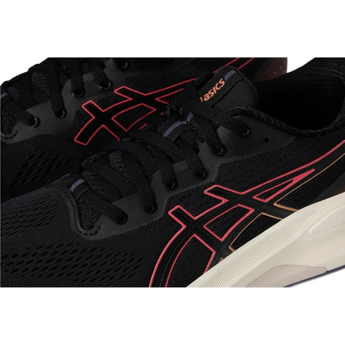 Asics shoes - Black/Coral Reef 4