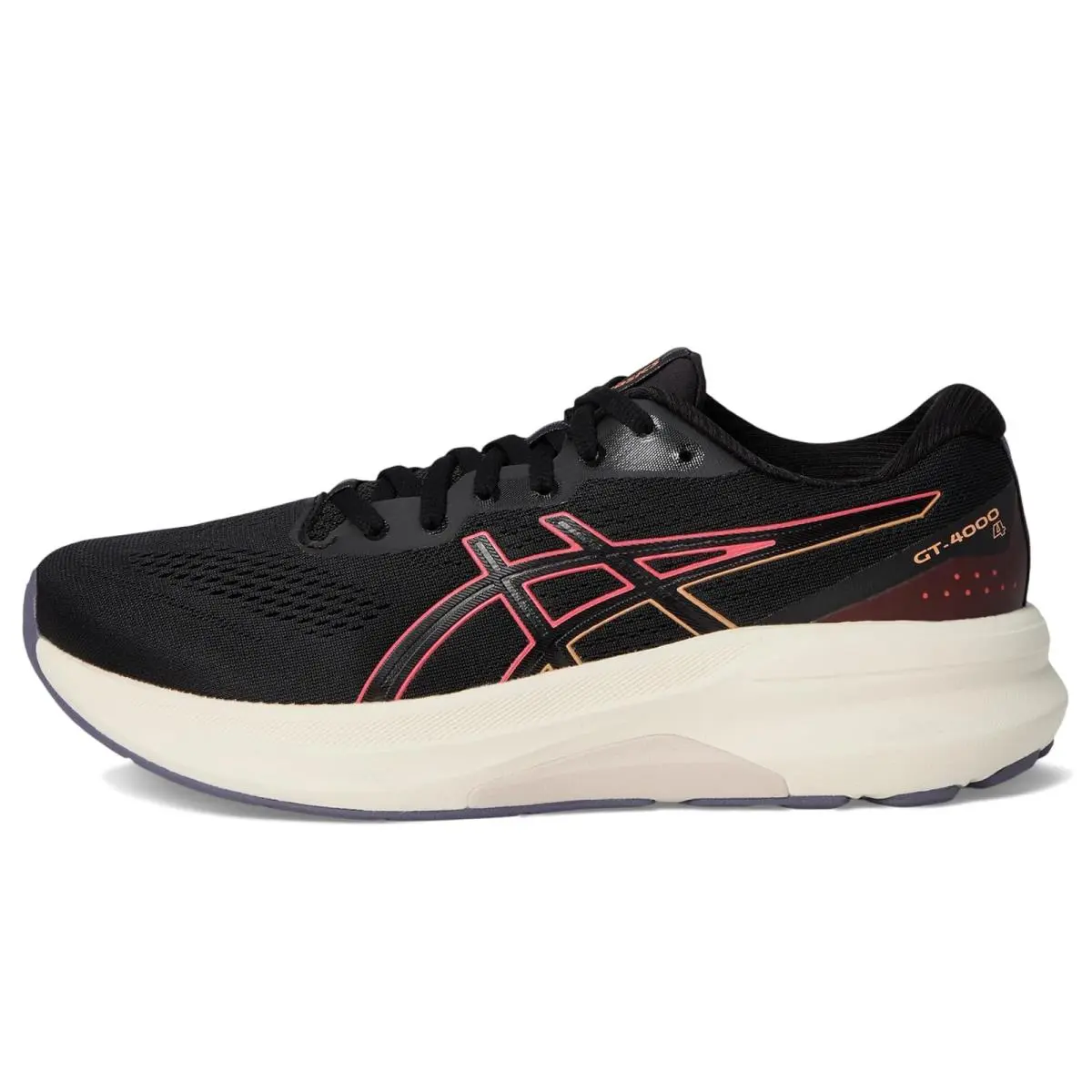 Asics shoes - Black/Coral Reef 9