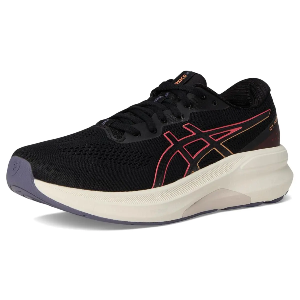 Asics shoes - Black/Coral Reef 12