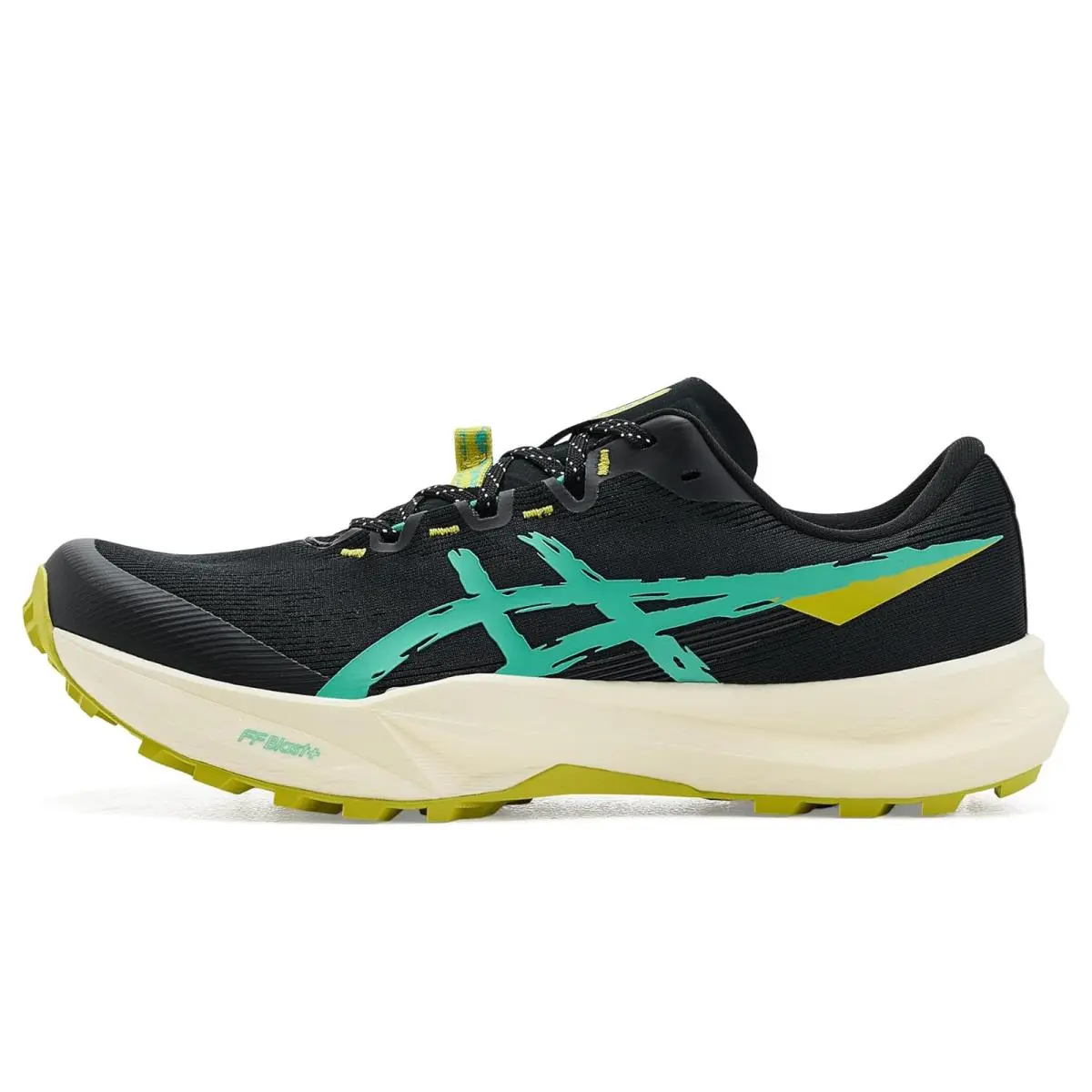 Asics shoes - Black/Aurora Green 2