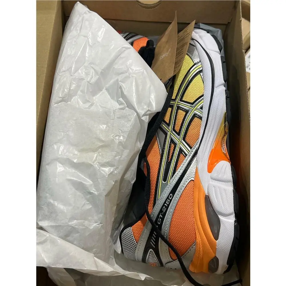 Asics shoes - Silver/Sun Peach/Banana Cream 12