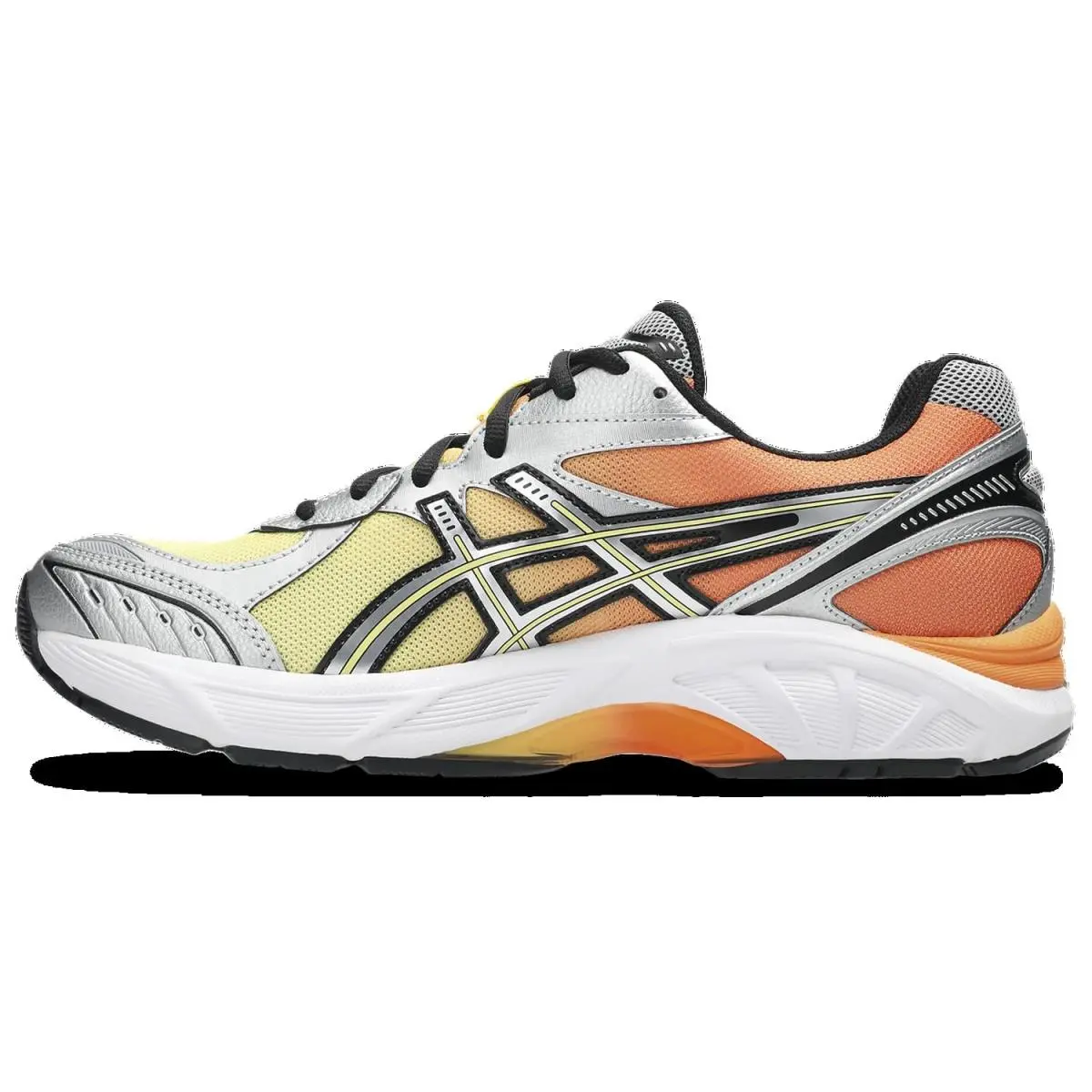 Asics shoes - Silver/Sun Peach/Banana Cream 8