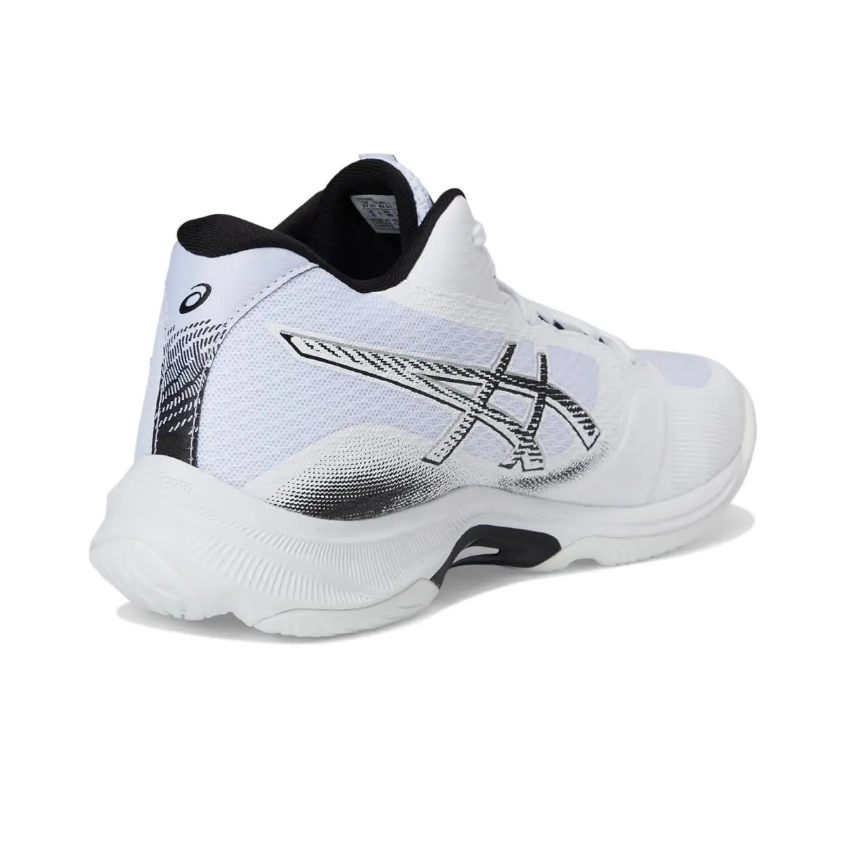 Asics shoes - White/Black 3