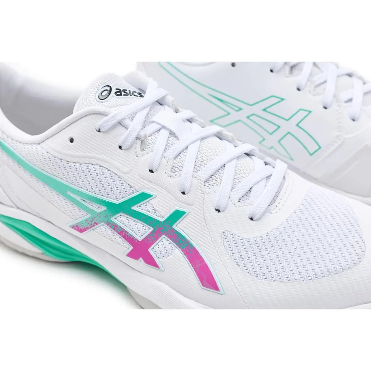 Asics shoes - White/Digital Sakura 4