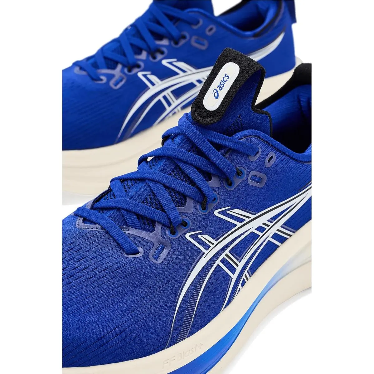 Asics shoes - Black/Cobalt Burst 44