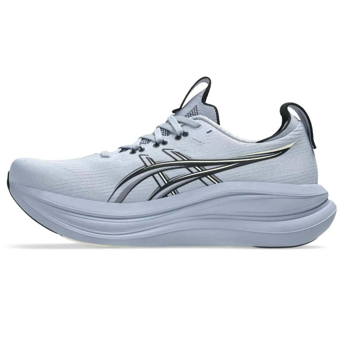 Asics shoes - Black/Cobalt Burst 35