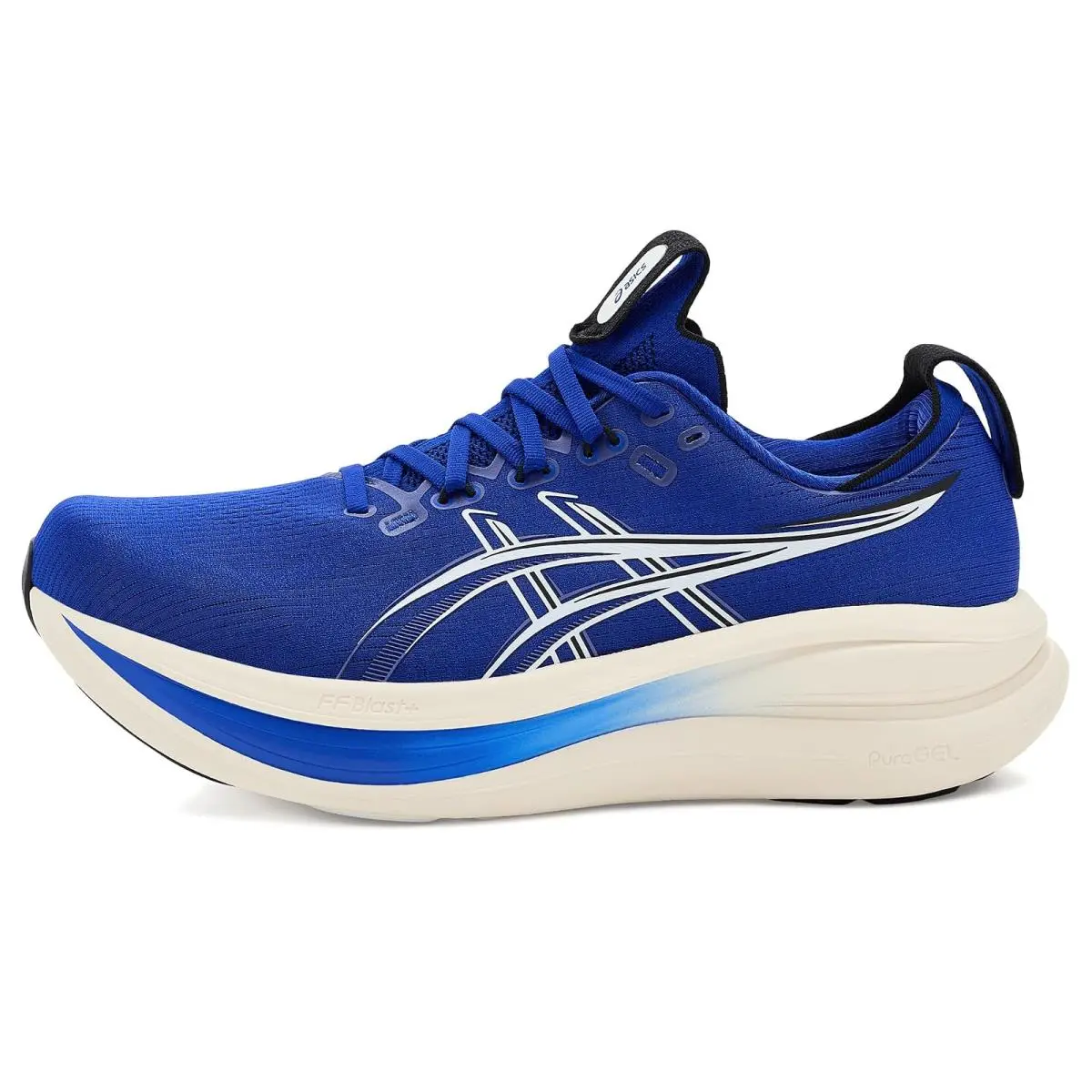 Asics shoes - Black/Cobalt Burst 42